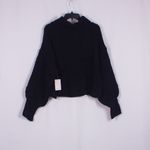 Free People NWT Be Yours Bishop Sleeve Sweater Size L Photo 5