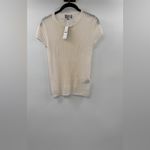 J.Crew New ribbed featherweight cashmere T-shirt Photo 4