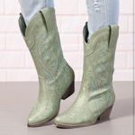 Amazon Green Cowgirl  Boots Photo 3