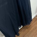 Badgley Mischka Navy Blue Ballerina Gown Size 0 US $1,100 Photo 7