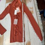 Cult Gaia  Faye Jasper Long Sleeve Ribbed Knit Top Size XS Photo 9