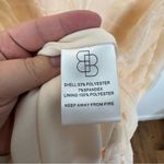 Baltic Born  Mera Cream Velvet Floral Flutter Sleeve Midi Dress Photo 4