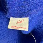 Lisa Says Gah Shelby Lace Embroidered Bow Hooded Cable Knit Zip Sweater Sz S NWT Photo 6