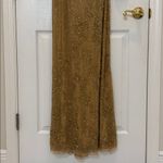 Mac Duggal NWT 5504 Gold Long Sleeve Embellished Gown Size 10 Photo 10