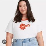 Levi's  Jordie Cropped White Tee Women's Plus Size 2X 100% Cotton NWT Photo 0