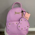 Juicy Couture NWT  Purple Gold Accent Backpack Photo 0