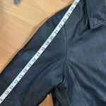 Venezia Vitale 100% Authentic Black Leather Women’s Coat size 18W Photo 9