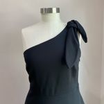 Banana Republic  Womens One Shoulder Ponte Fit and Flare Dress Size 6 Photo 8