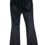 Reiss  Wilma Wide Flare Leg Corduroy Black Trousers Pants Size 6 Photo 12