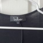 Lulus Greyson dolman long sleeve henley Black Size M Photo 5