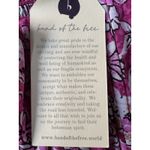 Band of the Free Corset Bodice Sweetheart Neckline Pink Floral Mini Dress Sz L Size L Photo 5