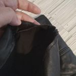 Aritza Wilfred Melina high waisted vegan leather black women's pants size 8 Photo 7