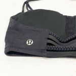 Lululemon Women's Alight Bra Braided Halter Tie Strappy Pink Swim Sports Bra Photo 1