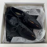 Burberry Uniform Patent Leather Derby Shoe in Black Size 7 or 37 with Box Photo 9