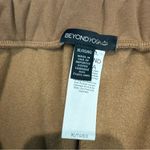 Beyond Yoga NWT  Women's On The Go Wide Leg Flare Sweatpants‎ Toffee Tan X-Large Photo 8