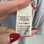 Free People  Sz XS Ventura Thermal Top Waffle Knit Long Sleeve Sky Blue High Low Photo 6