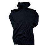 Lulus Autumn Daze Black Cowl Neck Long Sleeve Sweater Dress size M Photo 3