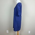 Boden Dress Womens‎ 6R Purple Eyelet Embroidered Shift Short Sleeve Above Knee Size 6 Photo 5