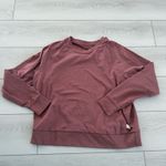 Vuori  Halo Crew Long Sleeve Marsala Pink Photo 1