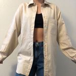 Valentino Garavani vintage valentino tan button up dress shirt Photo 1