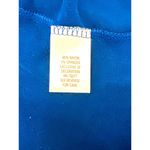 Apt. 9  Blue Sleeveless Decorative Beaded Neckline Dress XL Rayon Spandex  Stretch Photo 5