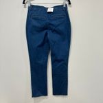 Frank & Eileen Women The Italian Chino 1975 Blue Wash Denim Raw Hem size 0‎ Photo 4