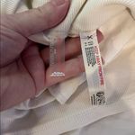 Free People Movement  White Orange Women citrus lemon medium loose Shorts striped Photo 4