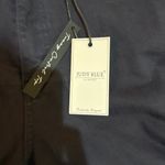 Judy Blue  High Waist Tummy Control Garment Dyed Wide Leg Crop Navy Jeans Photo 7