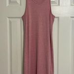 Allbirds  The Ribbed Tank Maxi Dress Heathered Pink Photo 1