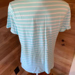 Crown & Ivy green striped shirt size medium Photo 2