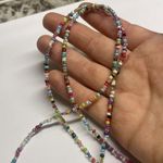 Women’s / Girl’s Multi Color Mixed Bead Beaded Costume Necklace 28 Inches Photo 4