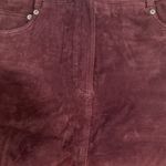 Newport News Women's Jeanology Suede mini Skirt size 10 Photo 1
