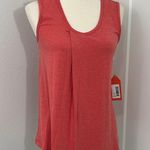 Oiselle New Size 4 Coral Red In the Fold Tank Top Photo 10