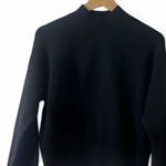 & Other Stories & Other Stories mock neck sweater in black Photo 4