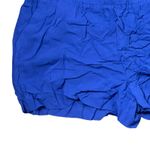 Apt. 9  Mid-Rise Solid Blue Pull On Casual Shorts Flat Front‎ Women Large NWT Photo 2