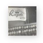 La Regale Vintage 50’s:  LTD ♕ Silk Beaded Convertible Clutch Evening Bag ♕ Black Photo 10