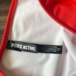 PINK - Victoria's Secret  Sport Active Red One Shoulder High Rise Bikini Photo 1