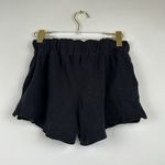 Vintage Havana  Black Burnout Soft Shorts Elastic Drawstring Size Small Photo 4