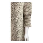 Umgee  Fringe Poncho‎ Knit Sweater Tunic Pullover Oversized Neutral Colors Photo 3