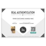 Fendi  Zucchino Handle Bag Photo 10