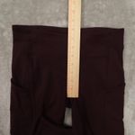 Lululemon Fast Free 7/8 Ankle Tights Dark Purple Women's 4 Gym Yoga LW6AL7 Photo 7