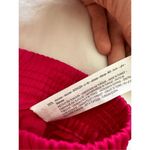 ZARA  SATIN SPLIT HEM TROUSERS FUCHSIA Size L 4886/045 Photo 5