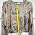 Beyond Yoga  NATURAL MARBLE CROPPED PULLOVER SWEATSHIRT SIZE M Photo 1