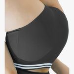 Curvagile High Waisted Bikini Bottoms Tummy Control with Side Pockets Full Coverage Photo 4