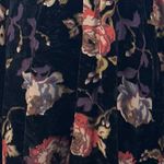 Whimsigoth Juniors Dress M Black Velvet Burnout Empire Floral Dark Romantic Boho Size undefined Photo 3