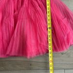 Sherri Hill Bright Pink Beaded Sequin Tulle Mini Skirt Pageant Prom Dress 2 Photo 13