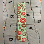 Mint Green Donut Patterned calf socks Photo 1