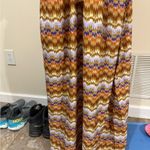 Cost Plus World Market | Orange Brown Resort Gown Size L Photo 3