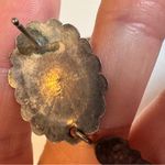 Vintage Sterling Silver Onyx Concho Earrings Womens Jewelry Estate Southwestern Photo 4