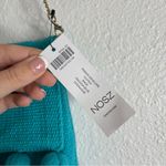 Chico's  Fringe Envelope Clutch Pagoda Blue Tassel Photo 3